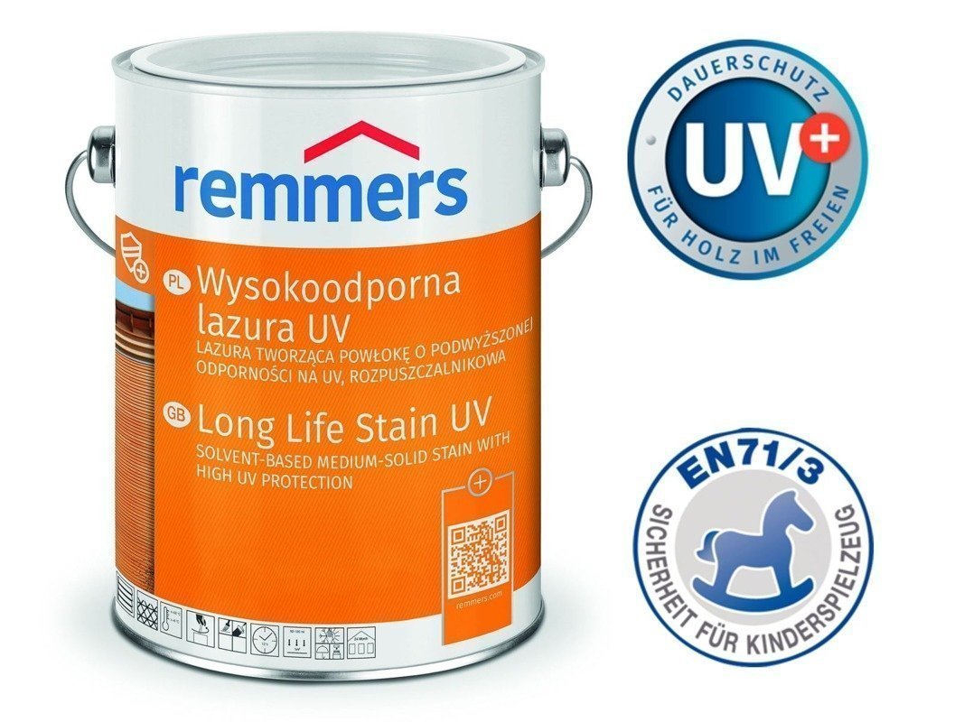 Dauerschutz-Lasur UV Remmers Palisander 2,5 L 2248