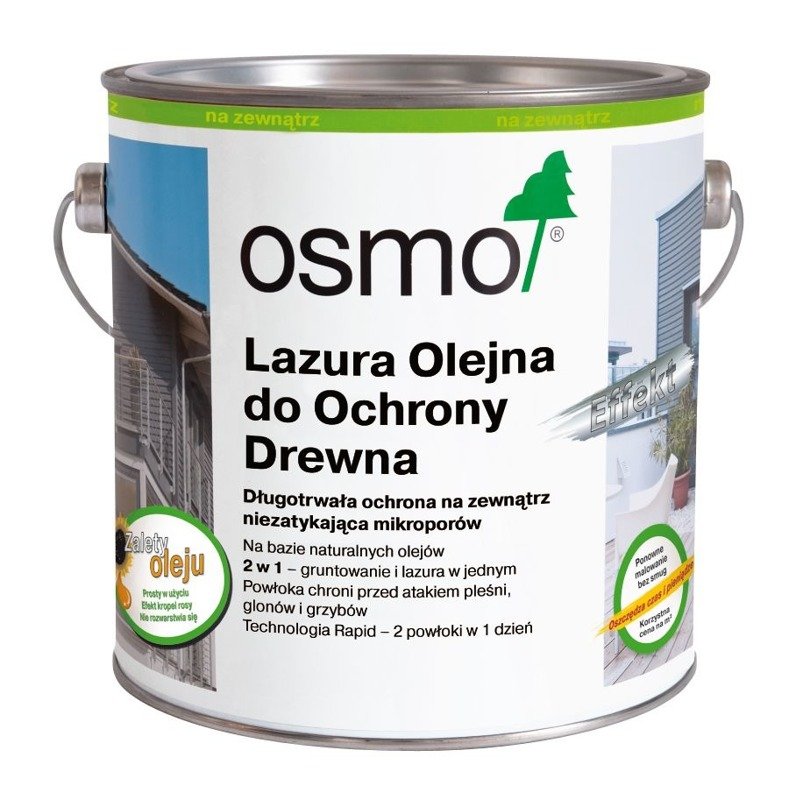 OSMO 1143 Lazura Olejna Efekt SREBRNY ONYX 125ml