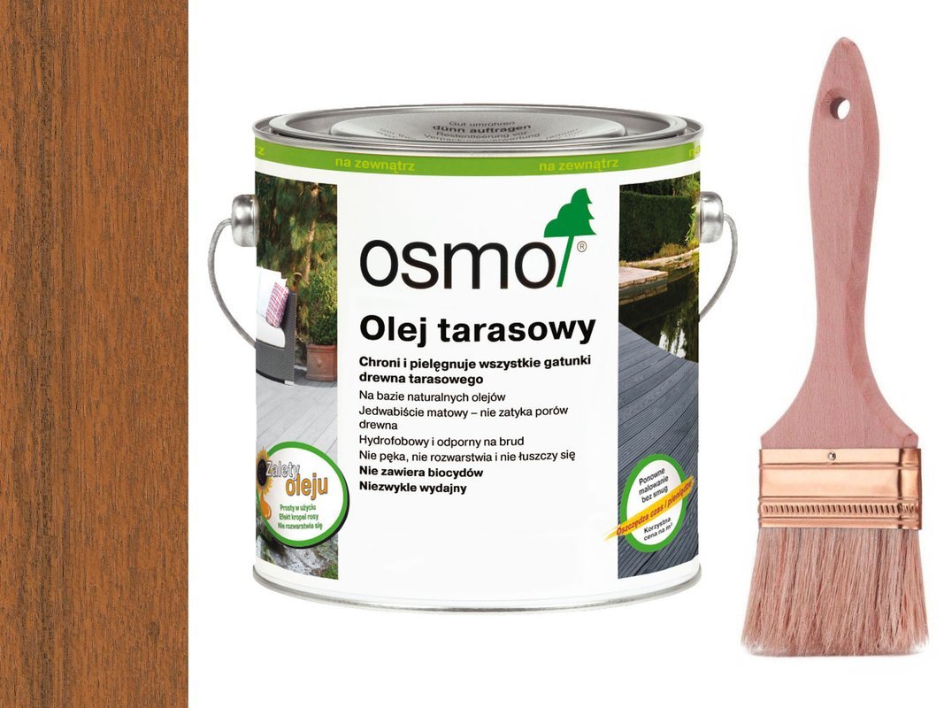 OSMO Olej do Tarasów 006 BANGKIRAI 25L + GRATIS
